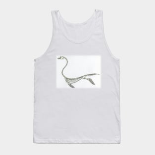 Plesiosaur skelleton Tank Top